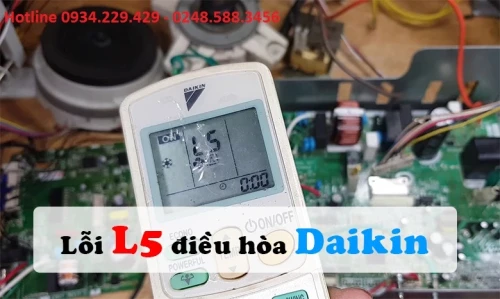 Điều hòa Daikin báo lỗi L5 >> Nguyên nhân và cách khắc phục