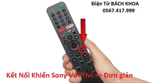 Cách kết nối tivi SONY với khiển giọng nói >> Đơn giản nhất