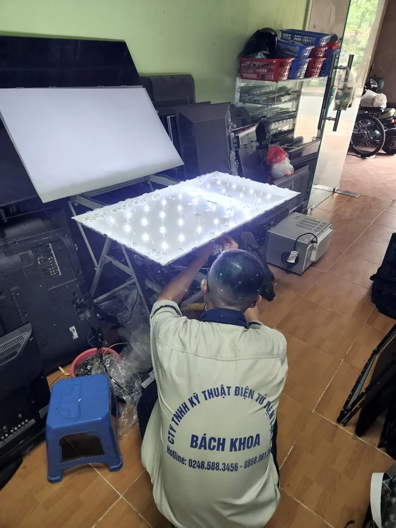 bảng giá sửa tivi