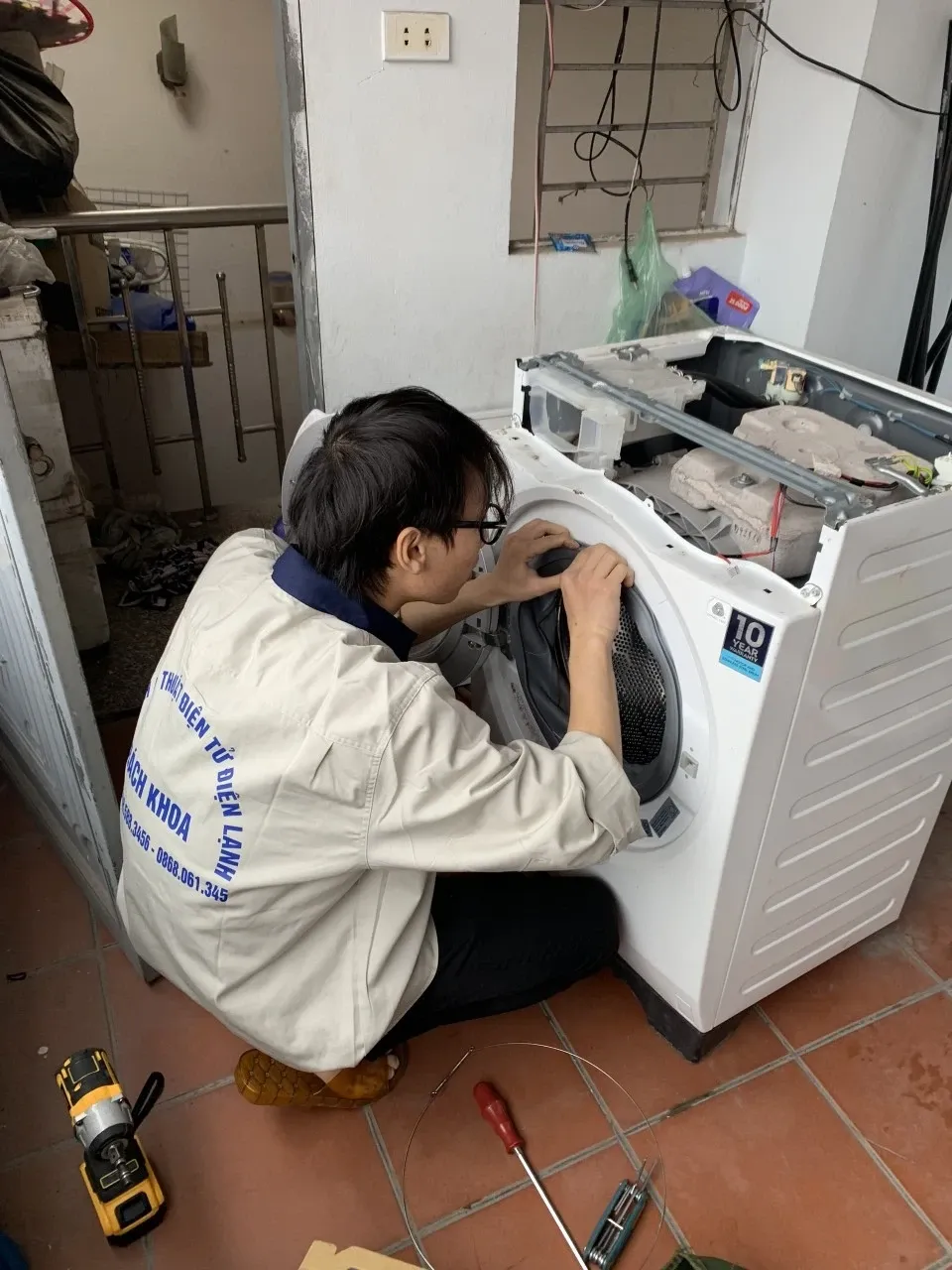 sửa máy giặt Electrolux tại Hà Nội