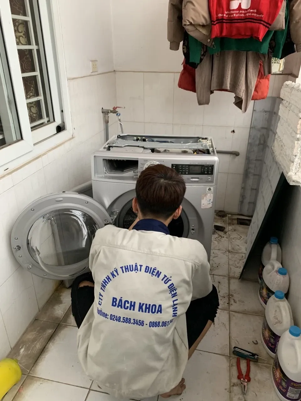 Sửa chữa máy giặt tại nhà