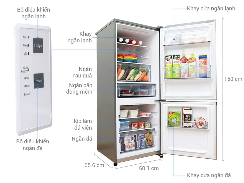 Thumbnail Cấu tạo và nguyên lý các bộ phận của tủ lạnh