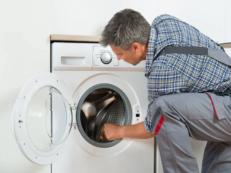 máy giặt kêu to khi vắt