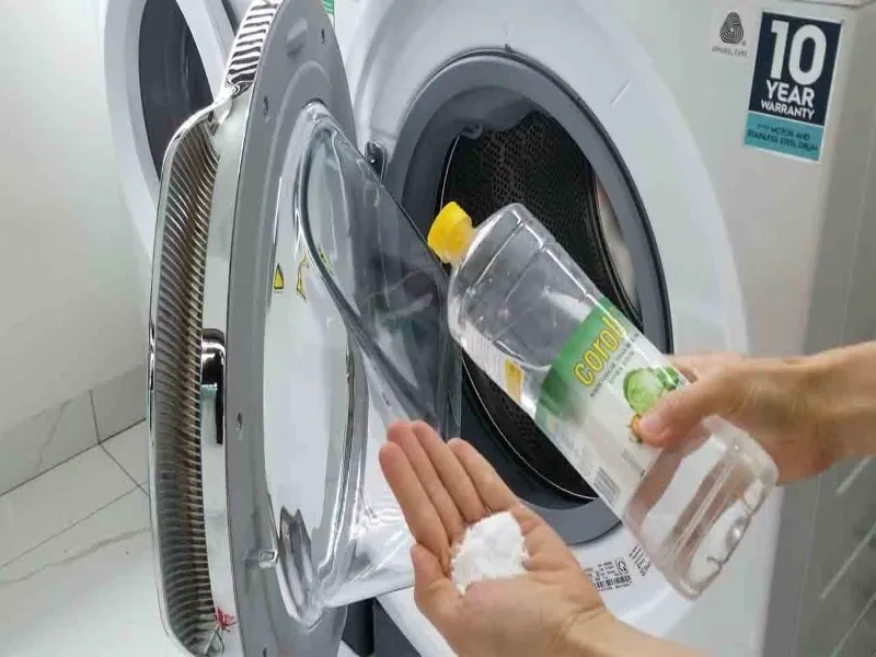 cách vệ sinh máy giặt cửa ngang​